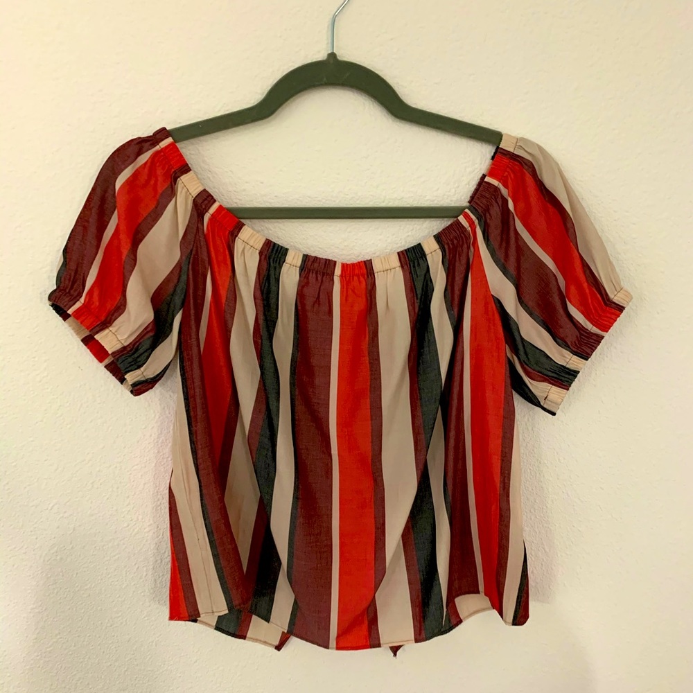 Express Off the Shoulder Top, Size S - Picture 1 of 4